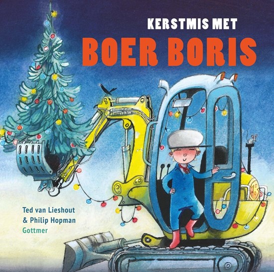 boek Kerstmis met Boer Boris 3+