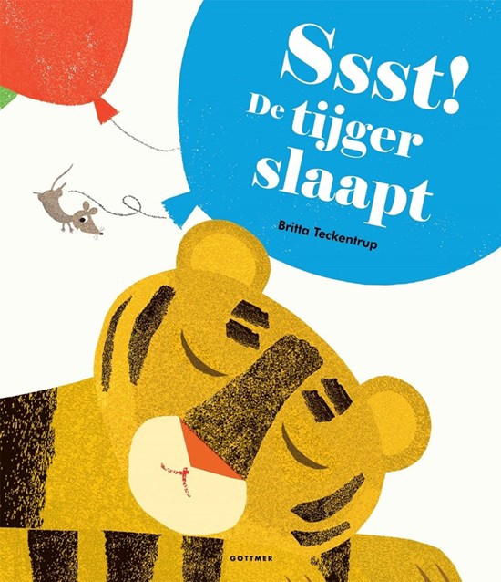 Kartonboek Ssst! de Tijger Slaapt 3+ 