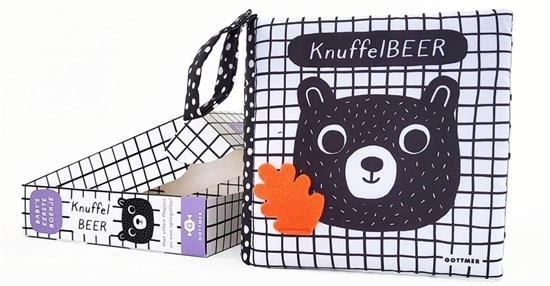 gottmer Baby's Eerste Boekje Knuffelbeer in Doosje 