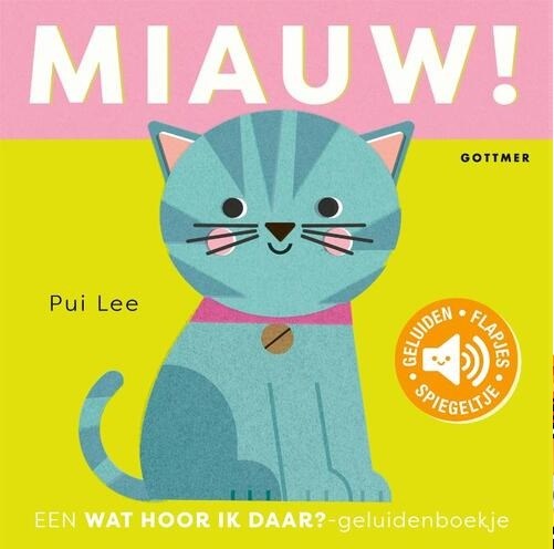 gottmer Geluidenboek Karton MIAUW 