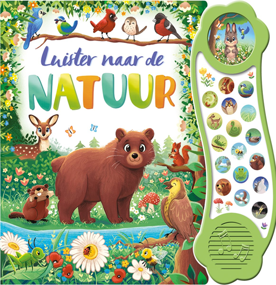 rebo Geluiden Kartonboek Luister naar de Natuur 3+ 