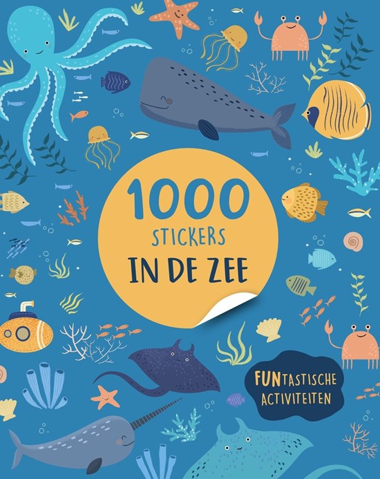 reho Stickerboek in de Zee met 10000 Stickers 3+