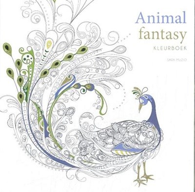 Kleurboek: Animal Fantasy Volwassene 