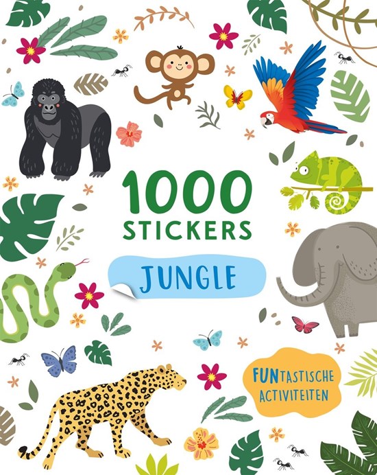 Jungle: 1000 Stickers 4+