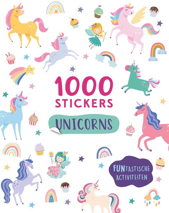 Unicorns & Friends: 1000 Stickers 4+