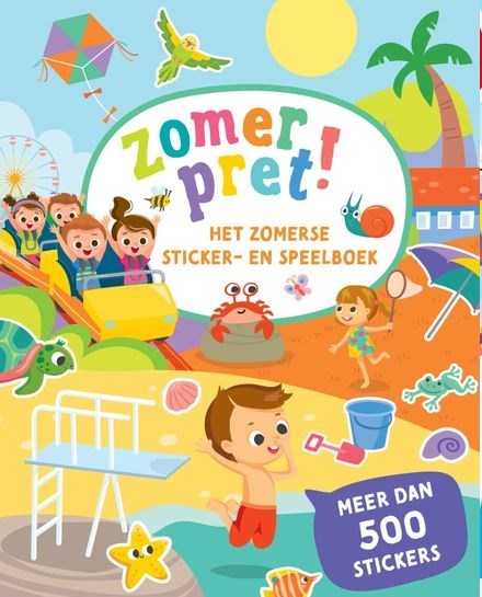 Zomerpret! Het Zomerse Sticker- en Speelboek 4+
