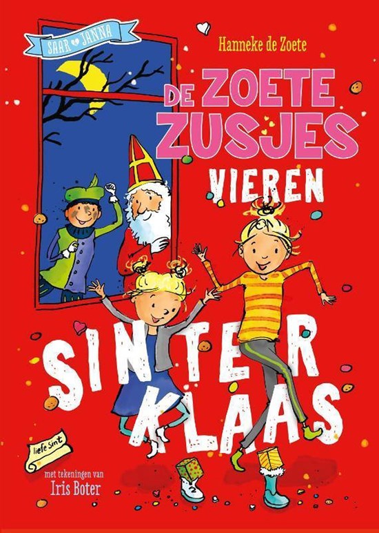 de Zoete Zusjes Vieren Sinterklaas boek 
