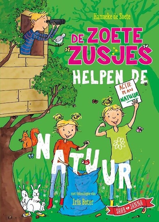 boek de Zoete Zusjes Helpen de Natuur 