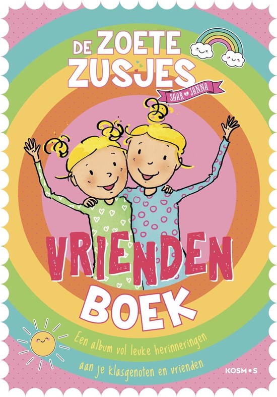 kosmos de Zoete Zusjes Vriendenboek 6+