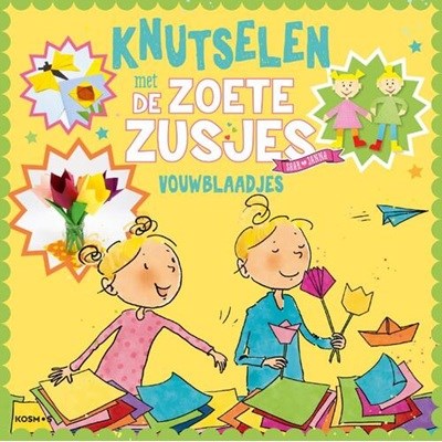 kosmos Knutselen Met de Zoete Zusjes Vouwblaadjes 