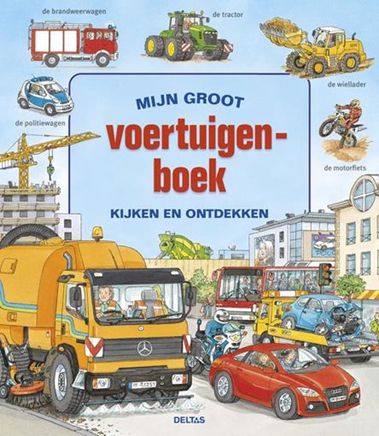 deltas Mijn Groot Voertuigenbeok kijken en ontdekken 