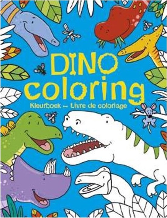 deltas Dino Colouring Kleurboek