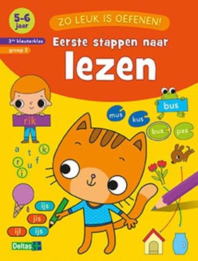 Deltas Zo leuk is oefenen! Eerste stappen naar lezen 5-6 jaar