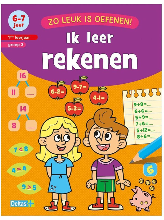 Deltas Zo leuk is oefenen! Ik leer rekenen (6-7 j.)