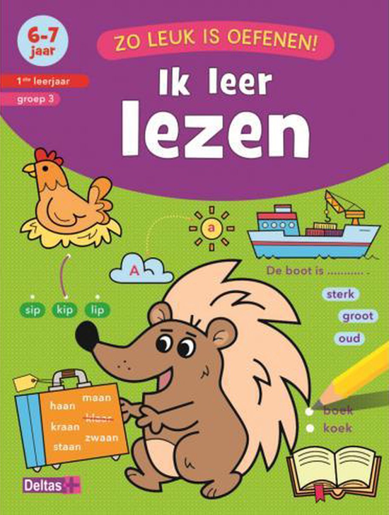 Deltas Zo leuk is oefenen! Ik leer lezen (6-7 j.)