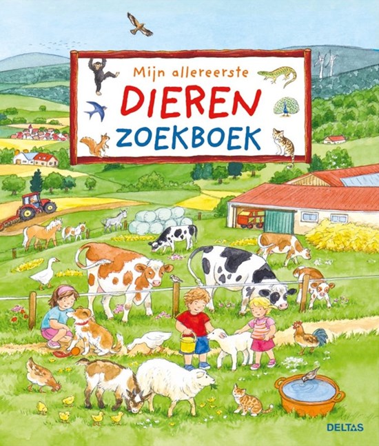 deltas Kartonboek Mijn Allereerste Dieren Zoekboek vanaf 2jaar