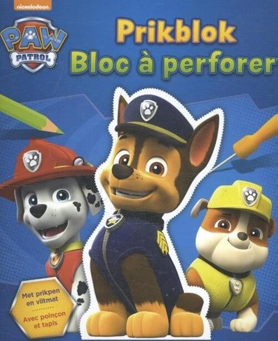 Deltas Paw Patrol Prikblok - blauw