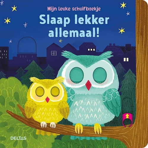 deltas Kartonboek Mijn Leuke Schuifboekje Slaap Lekker Allemaal !
