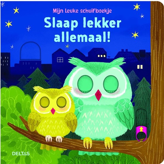 deltas Kartonboek Mijn Leuke Schuifboekje Slaap Lekker Allemaal ! 