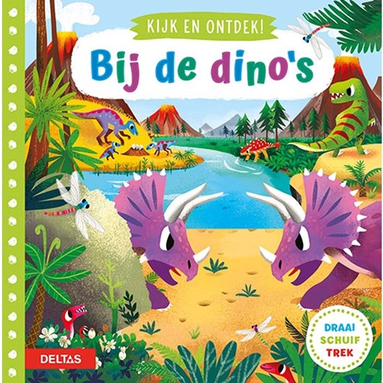 Deltas Kijk en ontdek! - Bij de dino's 1+
