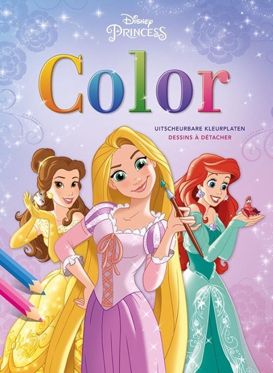 deltas Disney Princess Color Uitscheurbare Kleurplaten 