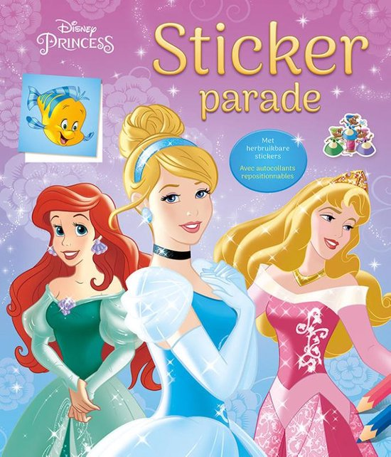 deltas Disney Princess Sticker Paradeboek