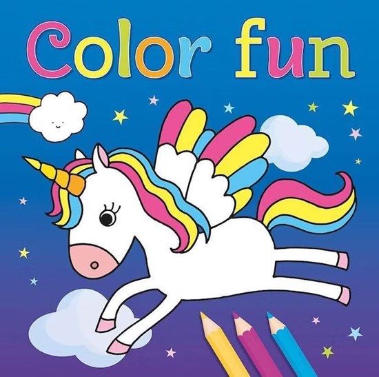 deltas Unicorn Color Fun kleurboek 