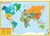 deltas Educatieve Onderlegger/Placemat Wereldkaart