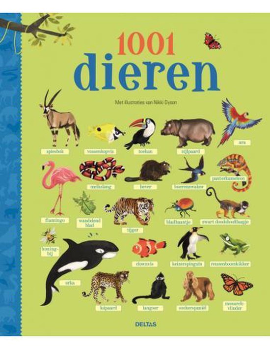 deltas 1001 DIEREN boek
