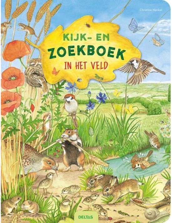 deltas GROOT KARTONBOEK KIJK en ZOEKBOEK IN HET VELD