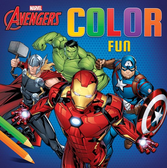 deltas Marvel Avengers Color Fun kleurboek