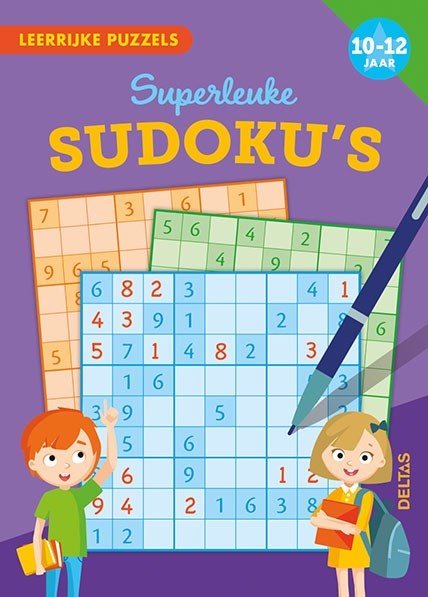 deltas Leerrijke Puzzels Superleuke Sudoku's 10-12 jaar 