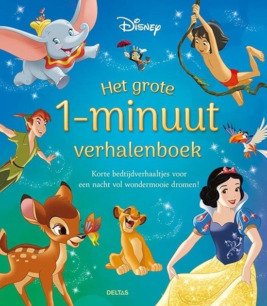 deltas Disney het GROTE 1-Minuut Verhalenboek 