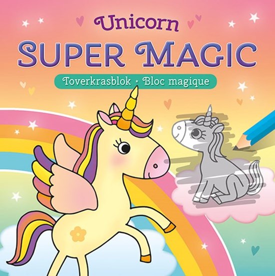 deltas Unicorn Eenhoorn Toverkrasblok