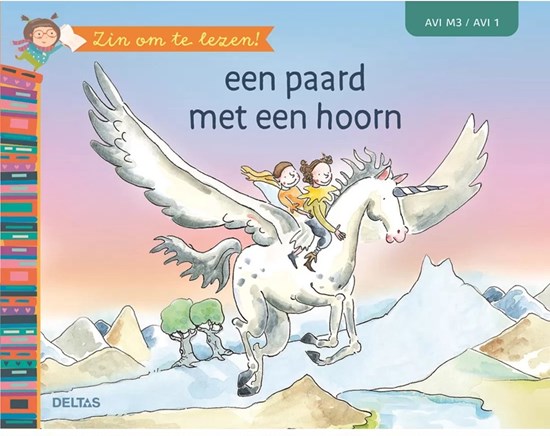 deltas Zin om te Lezen ! een Paard met een Hoorn (AVIM3/AVI1) 