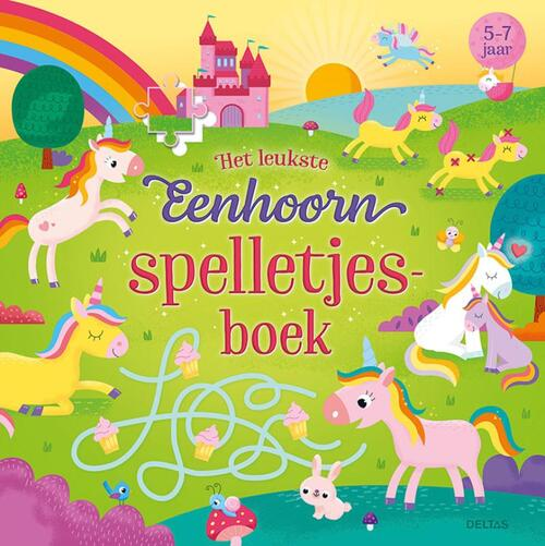 Deltas Het Leukste Eenhoorn Spelletjesboek (5-7 j.) 