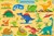 Deltas Educatieve Onderlegger/placemat Dinosaurussen