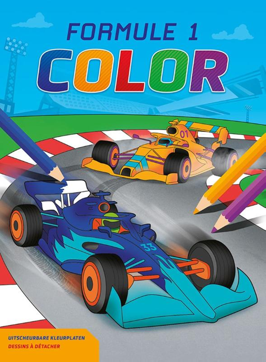 deltas Kleurboek Formule 1 Color 