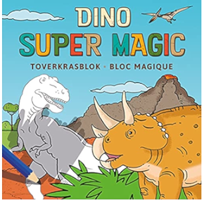 deltas Toverkrasboek Dino Super Magic