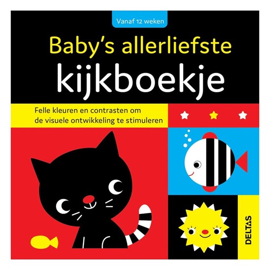 Deltas Baby's allerliefste kijkboekje 12 weken+