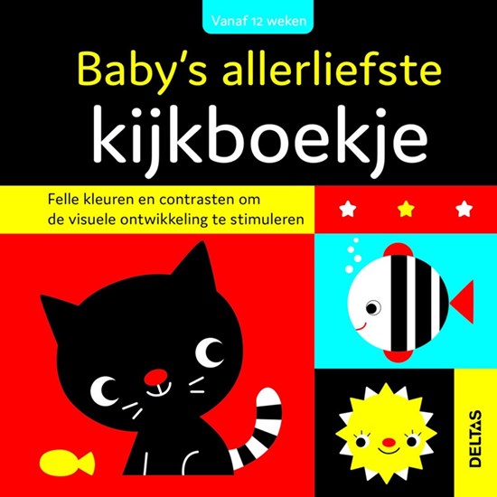deltas Bbaby's Allereerste Kijkboekje vanaf 12  Weken 