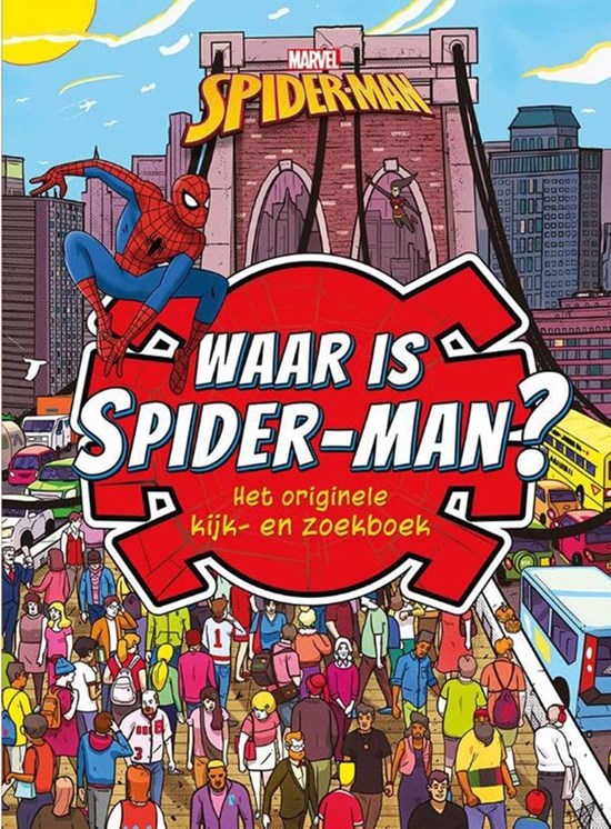 deltas Marvel Spiderman Boek Waar is Spide-Man ? 