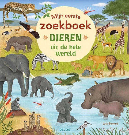 Deltas Mijn eerste zoekboek - Dieren uit de hele wereld