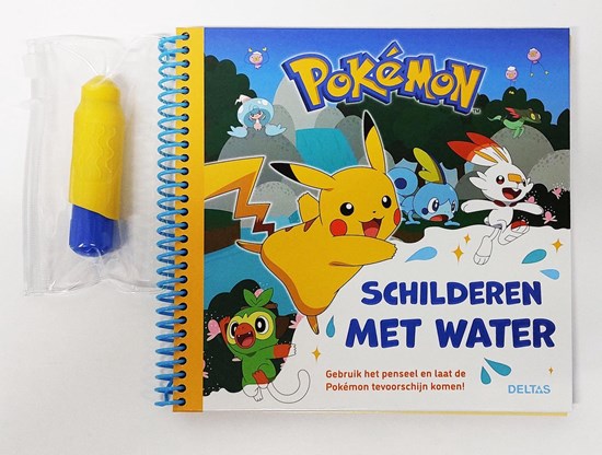 deltas Pokémon Schilderen met Water inclusief Waterpen 