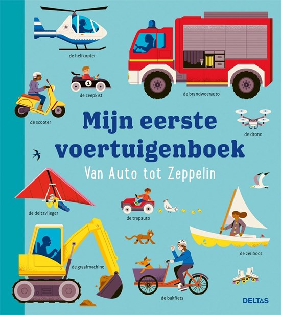 Deltas Mijn eerste voertuigenboek - geluidenboek