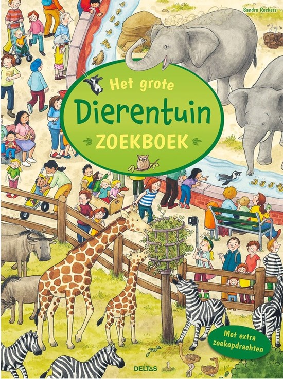 Deltas Het Grote Dierentuin Zoekboek 3+