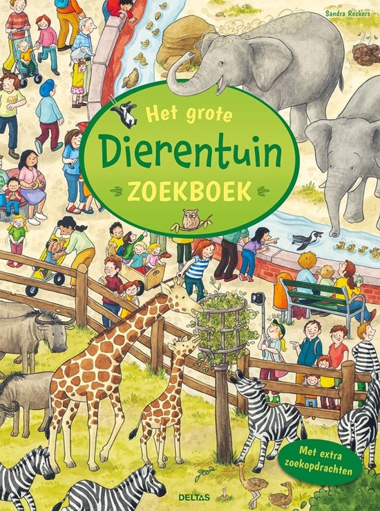 deltas het Grote Dierentuin Zoekboek