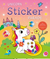 deltas UNICORN Stickerparade met HERBRUIKBARE Stickers 