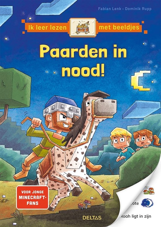 deltas Paarden in Nood Boek voor Jonge Minecraft Fans vanaf 6 jaar