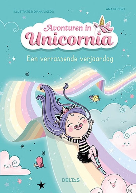 deltas Avonturen in Unicornia Een Verrassende Verjaardag boek 